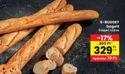 Interspar S-BUDGET bagett ajánlat
