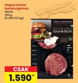 Interspar Angus marha hamburgerhús ajánlat