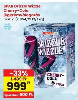 Interspar SPAR Drizzle Wizzle Cherry-Cola jégkrémválogatás ajánlat