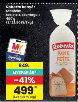 Interspar ROBERTO KENYÉR ajánlat