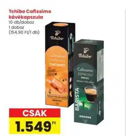 Interspar Tchibo Cafissimo Kávékapszula ajánlat