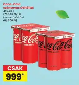 Interspar Coca-Cola szénsavas üdítőital ajánlat