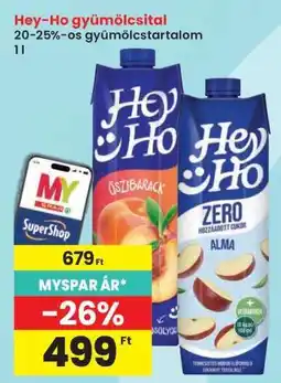 Interspar HEY-HO GYÜMÖLCSITAL ajánlat