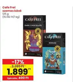 Interspar CAFE FREI Szemes kávé ajánlat