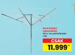 Interspar Kerti kültéri ruhaszárító ajánlat