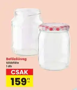 Interspar Befőzőüveg ajánlat