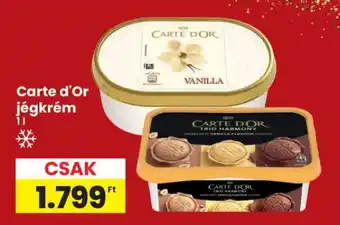Interspar CARTE D'OR Jégkrém ajánlat