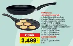 Interspar BRATmaxx szénacél serpenyő ajánlat