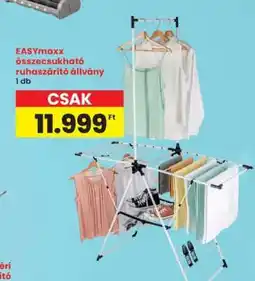 Interspar EASYmaxx összecsukható ruhaszárító állvány ajánlat