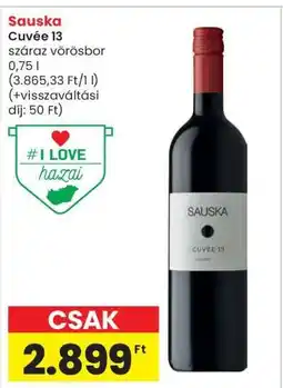 Interspar Sauska Cuvée 13 ajánlat
