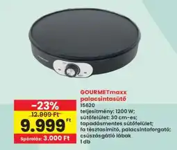 Interspar GOURMETmaxx palacsintasütő ajánlat