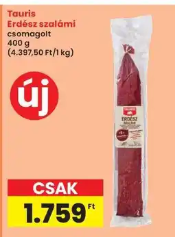 Interspar Tauris Erdész szalámi ajánlat