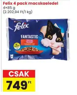 Spar Felix 4 pack macskaeledel ajánlat