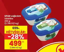 Interspar SPAR vajkrém ajánlat