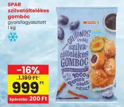 Spar SPAR szilvatöltelékes gombóc ajánlat