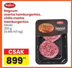 Spar Regnum Marha hamburgerhús, chilis marha hamburgerhús ajánlat