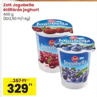 Spar Zott Jogobella élőflórás joghurt ajánlat