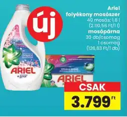 Spar ARIEL Folyékony mosószer ajánlat