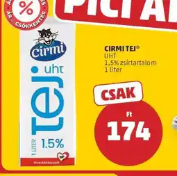 PENNY Cirmi Tej ajánlat