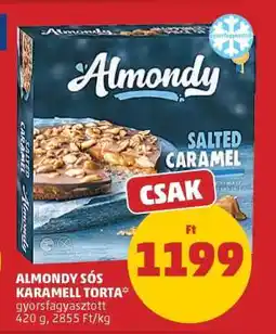 PENNY ALMONDY SÓS KARAMELL TORTA ajánlat