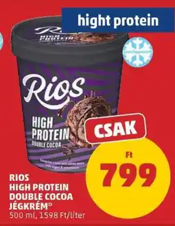 PENNY RIOS HIGH PROTEIN DOUBLE COCOA JÉGKRÉM ajánlat