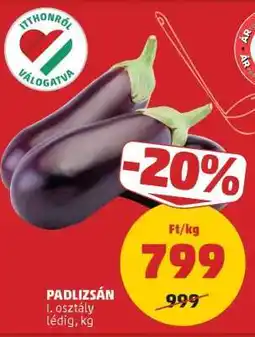 PENNY Padlizsán ajánlat