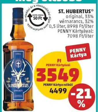 PENNY St. Hubertus ajánlat