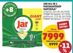 PENNY Jar All in 1 Mosogatógép Kapszula ajánlat