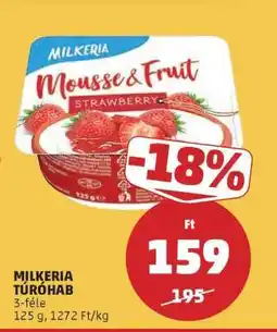 PENNY Milkeria Túróhab ajánlat