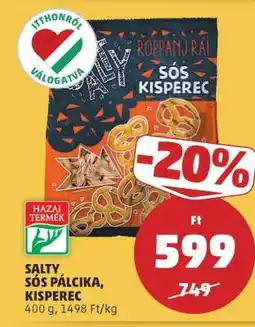 PENNY Salty Sós Pálcika, Kisperec ajánlat