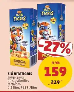 PENNY Sió Vitatigris ajánlat