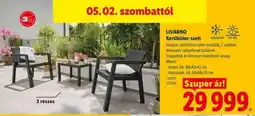 Lidl LIVARNO Kerti bútor-szett ajánlat