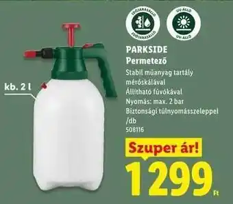 PARKSIDE Permetező