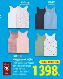 Lidl LUPILU ajánlat