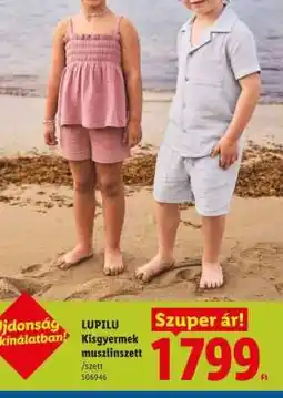 Lidl LUPILU ajánlat