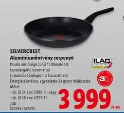 Lidl SILVERCREST Alumíniumöntvény serpenyő ajánlat