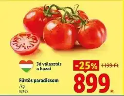 Lidl Fürtös paradicsom ajánlat