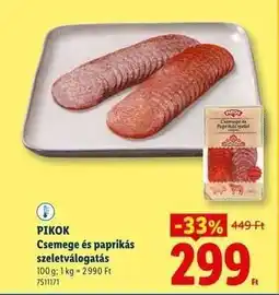 Lidl PIKOK ajánlat