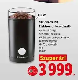 Lidl SilverCrest Elektromos kávédaráló ajánlat