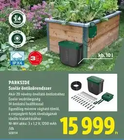 Lidl PARKSIDE ajánlat