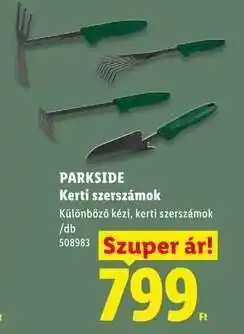 Lidl PARKSIDE ajánlat