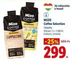 Lidl MIZO Coffee Selection ajánlat