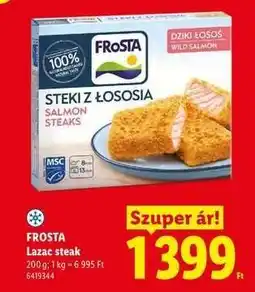 Lidl FROSTA Lazac steak ajánlat