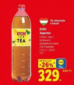 Lidl XIXO Jegestea ajánlat