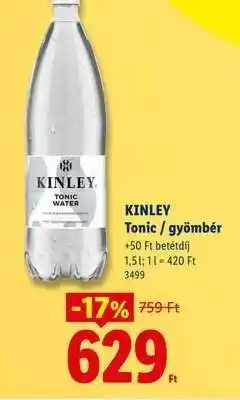 Lidl KINLEY ajánlat