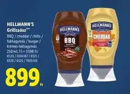 Lidl Hellmann's Grillszósz ajánlat
