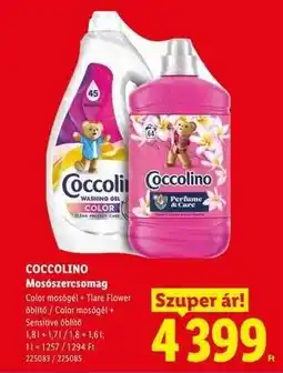 Lidl COCCOLINO Mosószercsomag ajánlat