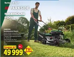 Lidl PARKSIDE Benzinmotoros fűnyíró ajánlat