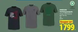 Lidl PARKSIDE Férfi biopamutpóló ajánlat