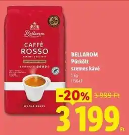 Lidl BELLAROM Pörkölt szemes kávé ajánlat